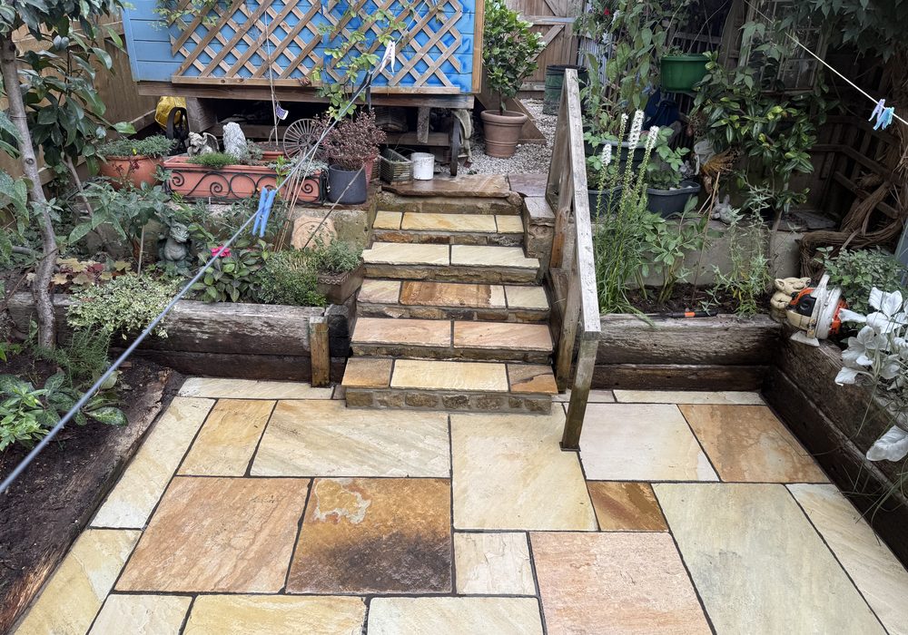 Landscaping project in progress — Harrogate Yorkshire